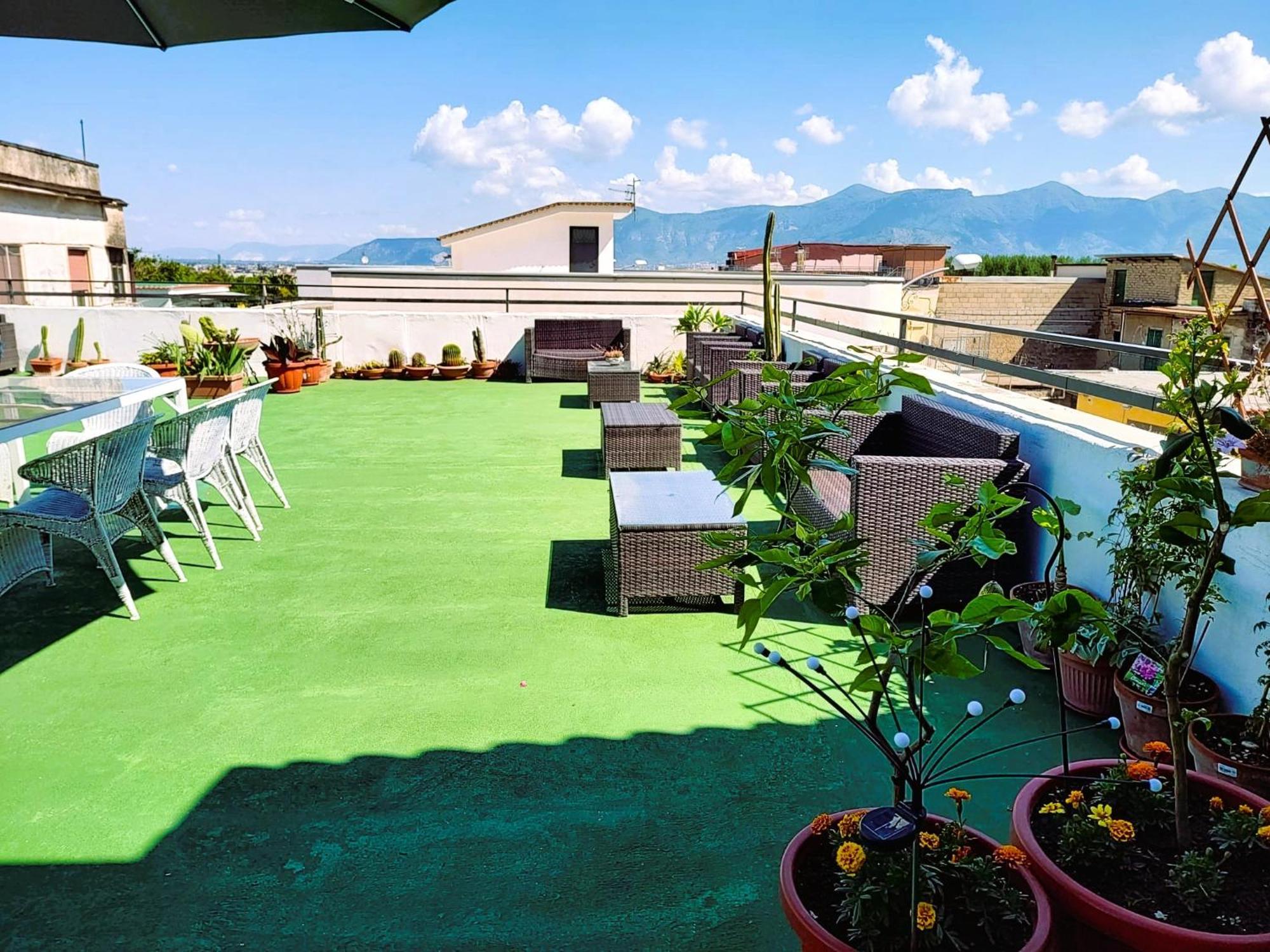 Palazzo Di Donna Panoramic Terraces And Private Parking Strategic To Amalfi Coast, Pompei, Napoli Villa Sant'Egidio del Monte Albino ภายนอก รูปภาพ